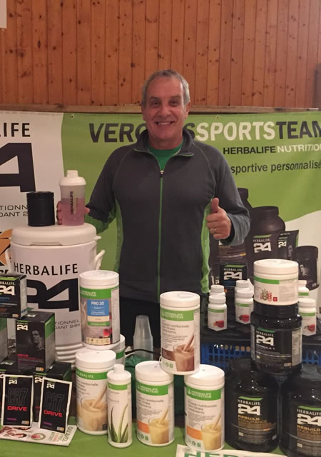 Vercors Sports team_Stand Herbalife nutrition_Patrice Blouzat