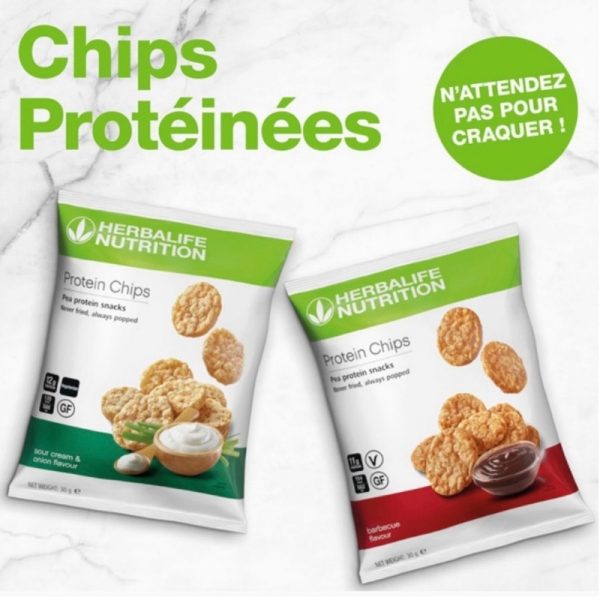 Chips protéinées - Goût barbecue et oignon-Herbalife - Vercors Sports Team (3)
