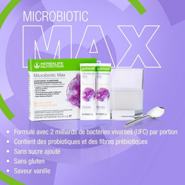 MICROBIOTICS MAX - Herbalife - Vercors Sports Team