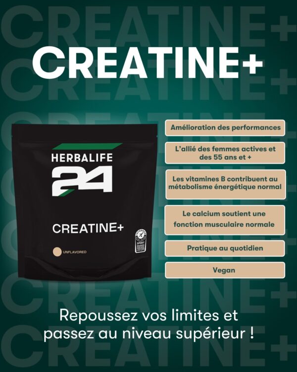 Créatine+ Herbalife 24  Saveur Neutre 228g